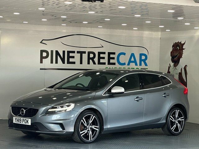 Volvo V40 1.5 T3 R-design Edition Hatchback YH19POK Grey #2