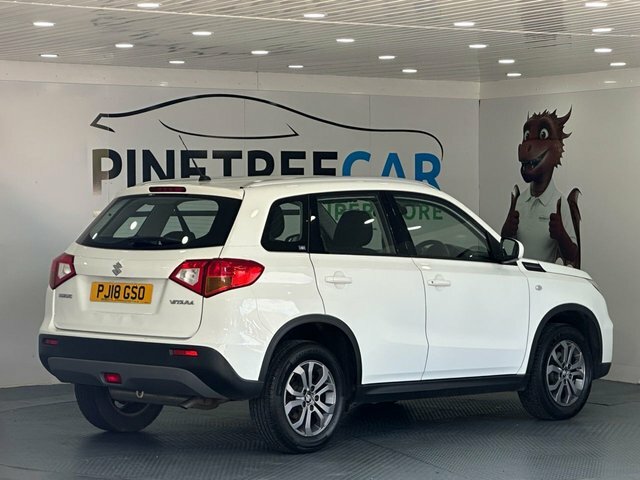 Suzuki Vitara 1.6 Sz4 Suv Euro 6 S S 120 Ps PJ18GSO White #6