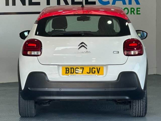 Citroen C3 1.2 Puretech Feel Hatchback Euro BD67JGV White #6