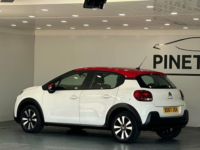Citroen C3 1.2 Puretech Feel Hatchback Euro BD67JGV White #5