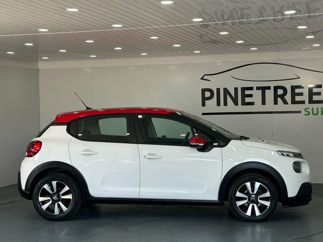 Citroen C3 1.2 Puretech Feel Hatchback Euro BD67JGV White #4