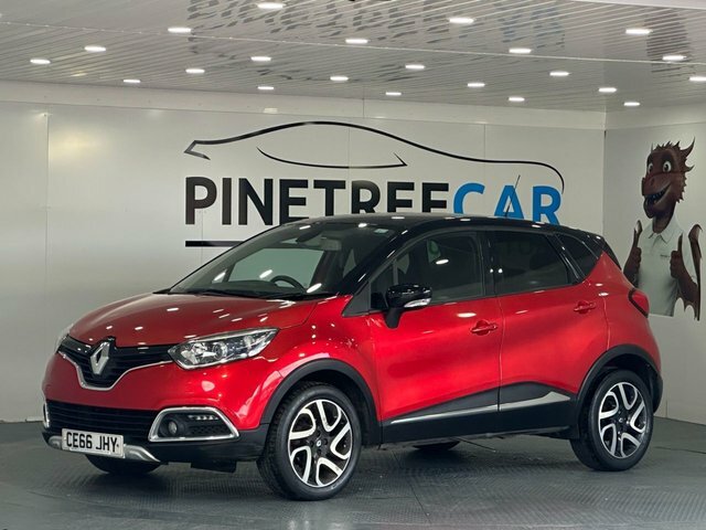 Renault Captur 0.9 Tce Energy Signature Nav Suv CE66JHY Red #2