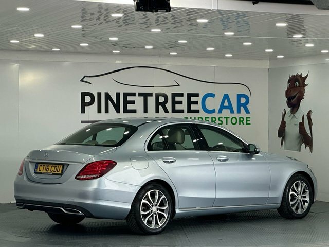 Mercedes-Benz C Class 2.1 C220d Sport Saloon 7G-tronic Euro CT16CDU Silver #6
