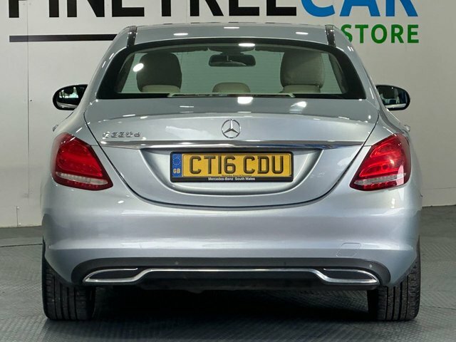 Mercedes-Benz C Class 2.1 C220d Sport Saloon 7G-tronic Euro CT16CDU Silver #5