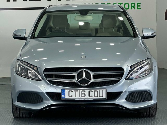 Mercedes-Benz C Class 2.1 C220d Sport Saloon 7G-tronic Euro Silver