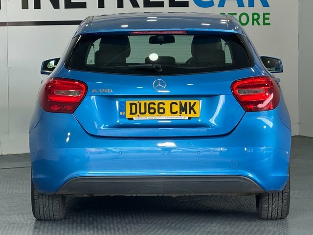 Mercedes-Benz A Class 1.6 A180 Se Executive Hatchback 7G-dc DU66CMK Blue #6