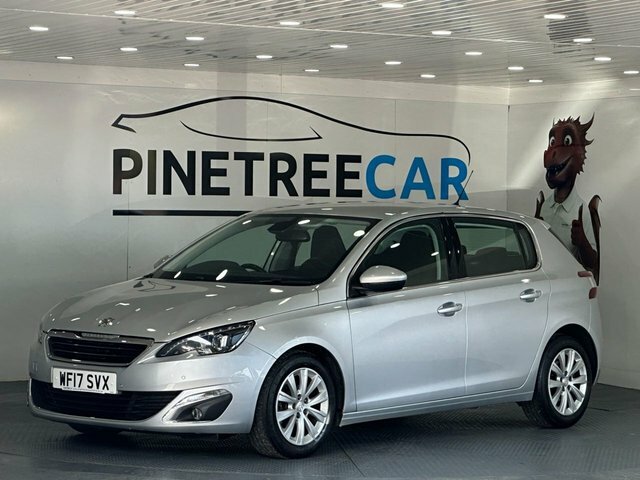 Peugeot 308 1.6 Bluehdi Allure Hatchback Eur WF17SVX Silver #2