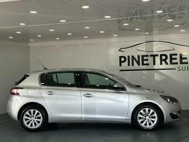 Peugeot 308 1.6 Bluehdi Allure Hatchback Eur WF17SVX Silver #4