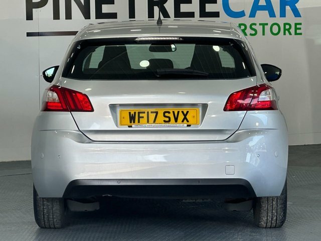 Peugeot 308 1.6 Bluehdi Allure Hatchback Eur WF17SVX Silver #6