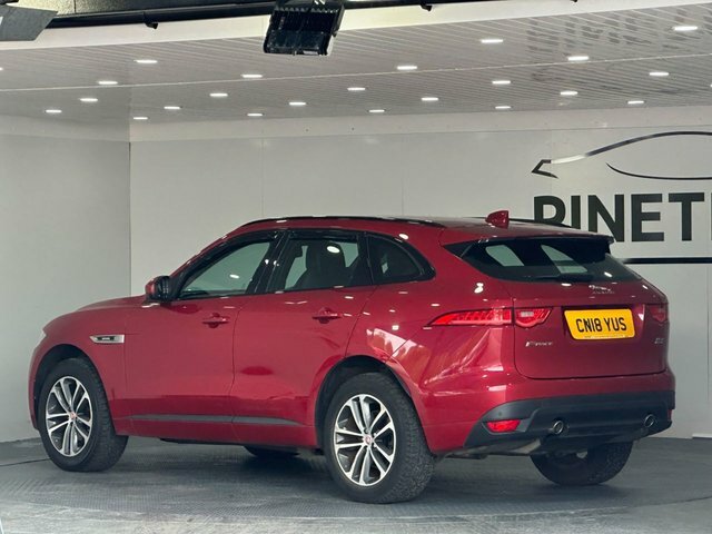 Jaguar F-Pace 2.0 D240 R-sport Suv Awd Euro 6 S Red #5
