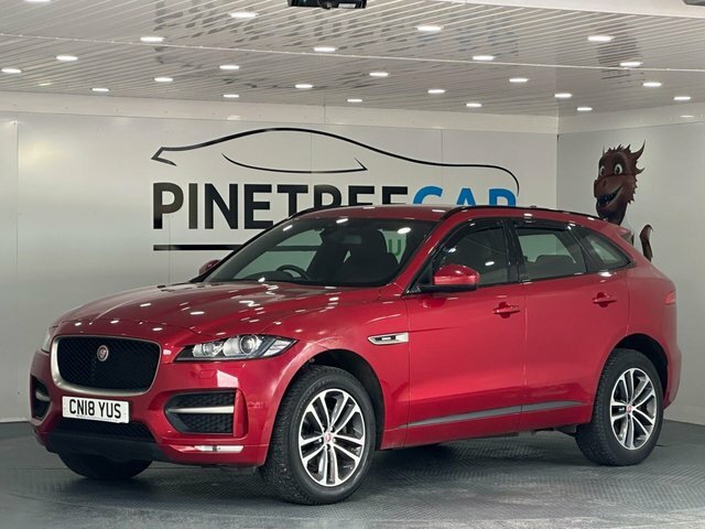 Jaguar F-Pace 2.0 D240 R-sport Suv Awd Euro 6 S Red #2