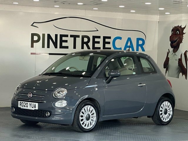 Fiat 500 1.0 Mhev Lounge Hatchback Euro 6 RO20YUA Grey #3