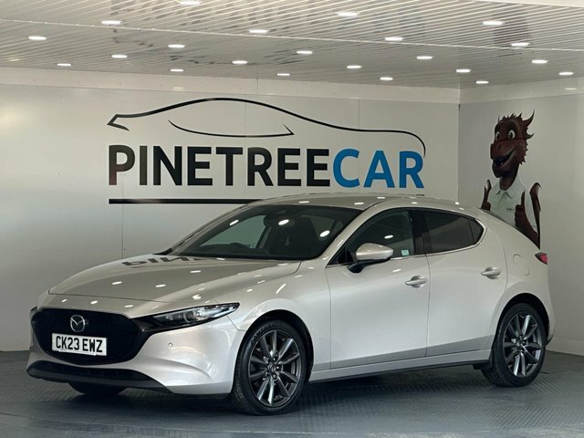 Mazda 3 2.0 E-skyactiv-g Mhev Sport Lux Hatchback Petr CK23EWZ Silver #2
