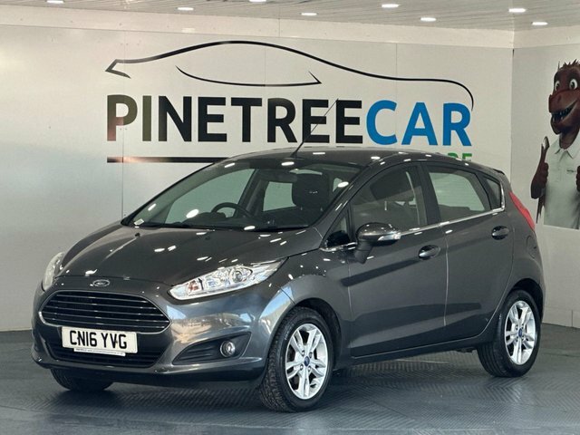 Ford Fiesta 1.5 Tdci Zetec Hatchback Euro 6 CN16YVG Grey #2