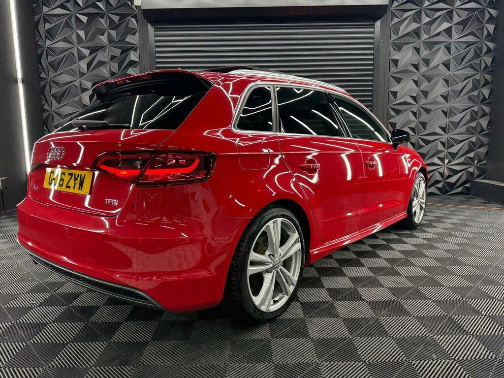 Audi A3 Hatchback 1.4 Tfsi Cod S Line Sportback S Tronic E Red #2