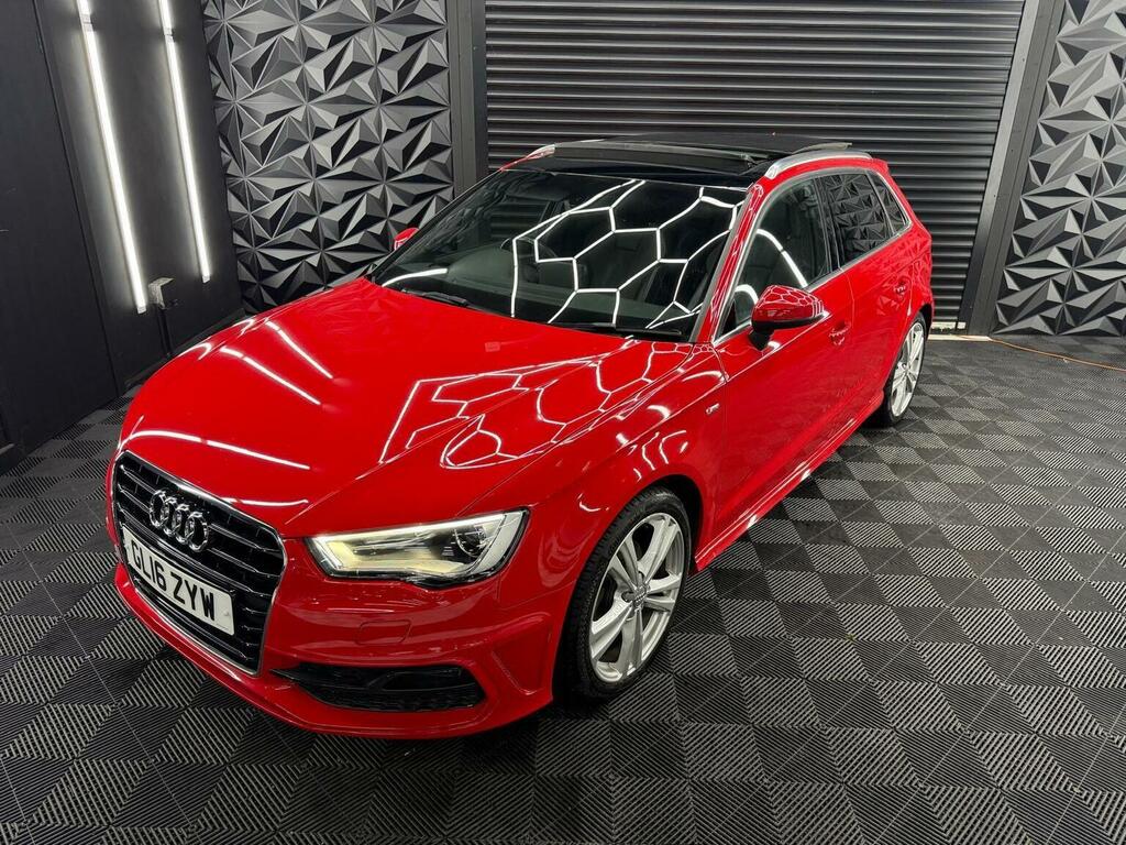 Audi A3 Hatchback 1.4 Tfsi Cod S Line Sportback S Tronic E Red #5