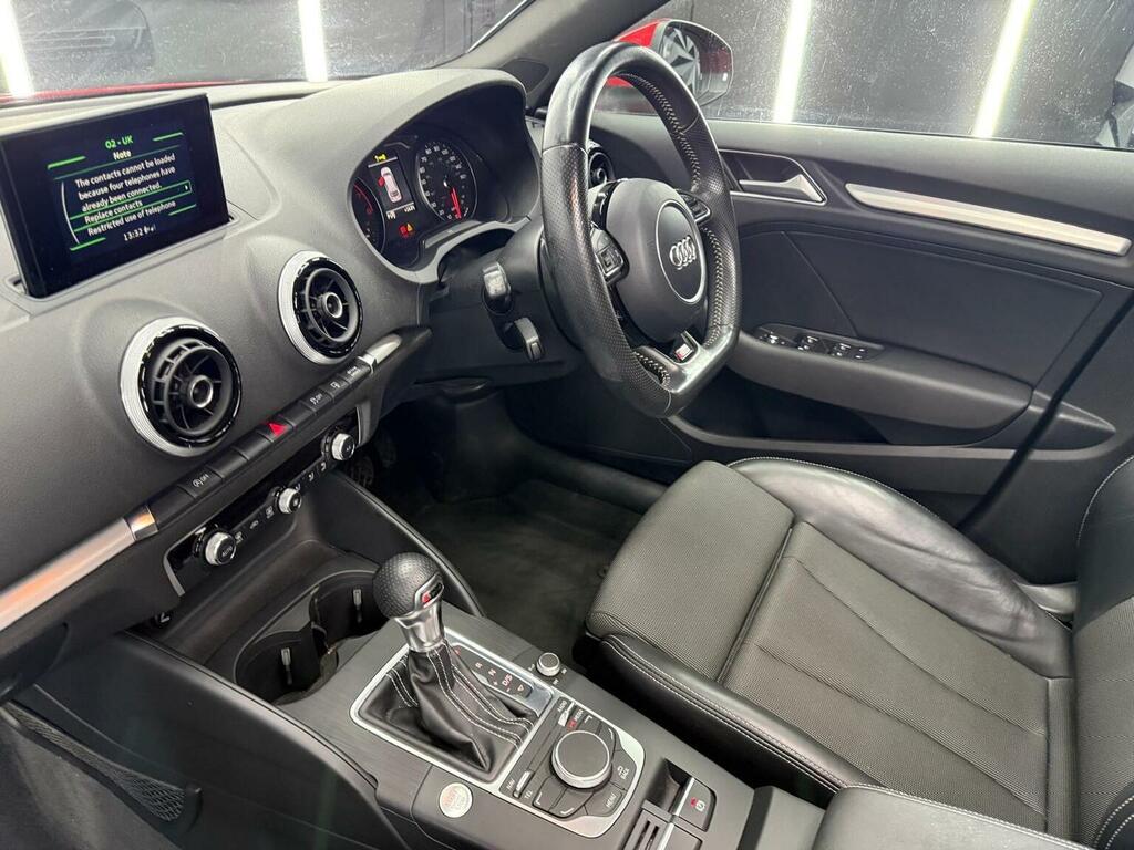 Audi A3 Hatchback 1.4 Tfsi Cod S Line Sportback S Tronic E Red #3