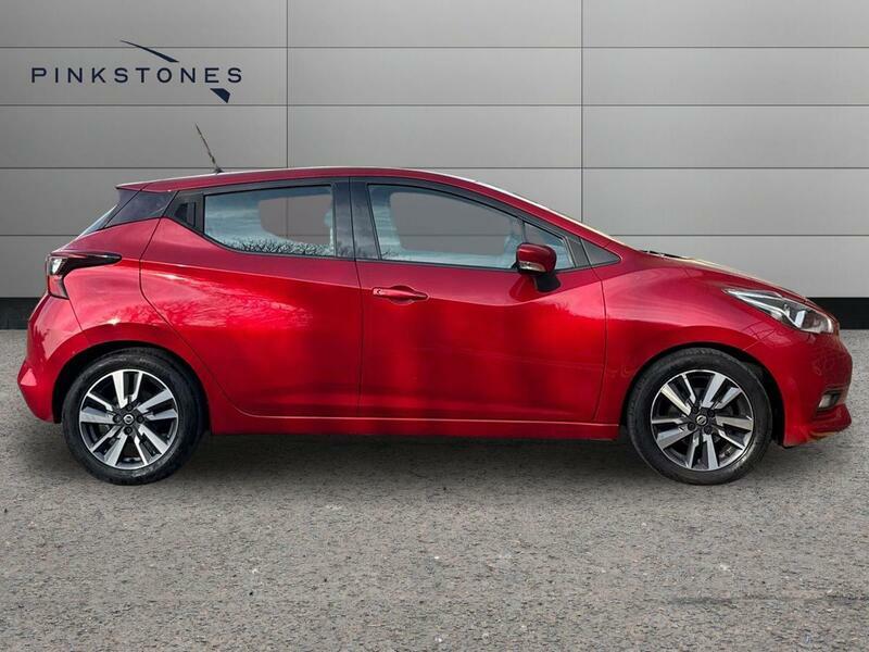 Nissan Micra 1.5 Dci Acenta Euro 6 Ss Red #2