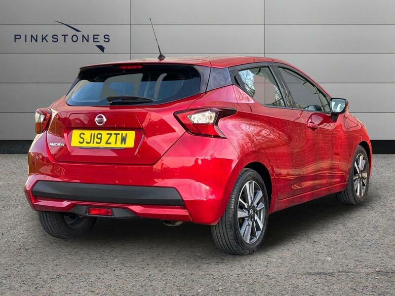 Nissan Micra 1.5 Dci Acenta Euro 6 Ss Red #3