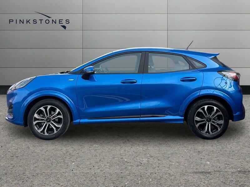 Ford Puma 1.0T Ecoboost Mhev St-line Suv Hybrid M DP22TMU Blue #6