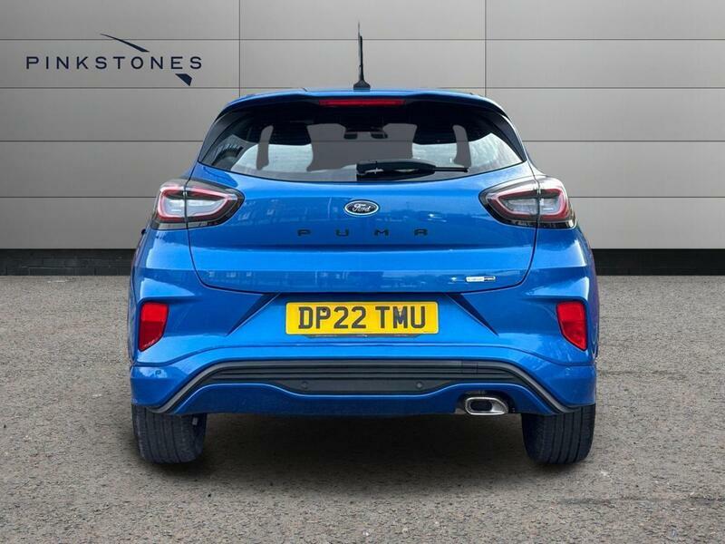 Ford Puma 1.0T Ecoboost Mhev St-line Suv Hybrid M DP22TMU Blue #4