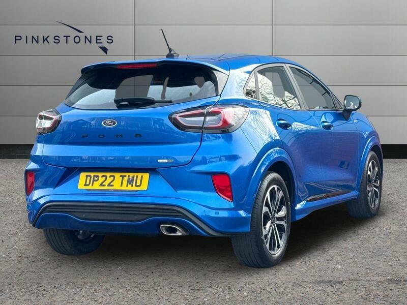 Ford Puma 1.0T Ecoboost Mhev St-line Suv Hybrid M DP22TMU Blue #3