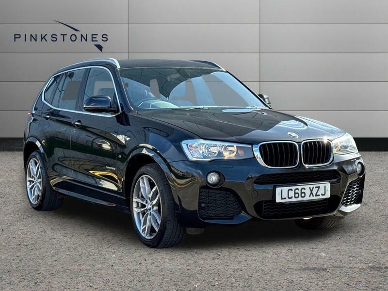 BMW X3 2.0 20D M Sport Xdrive Euro 6 Ss Black