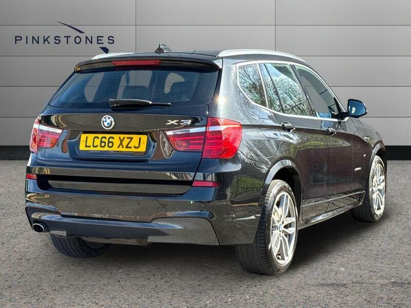 BMW X3 2.0 20D M Sport Xdrive Euro 6 Ss LC66XZJ Black #3