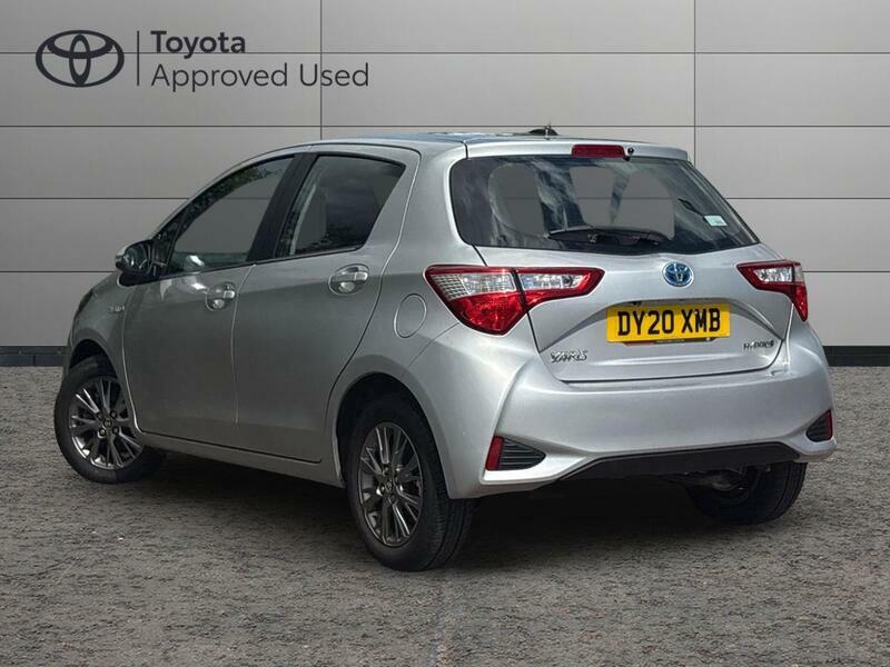 Toyota Yaris 1.5 Vvt-h Icon Hatchback Hybrid E-cvt E Silver #5