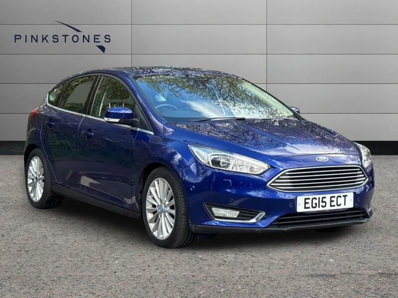 Ford Focus 1.5 Tdci Titanium X Euro 6 Ss EG15ECT Blue