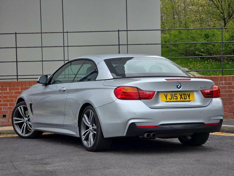 BMW 4 Series 2.0 428I M Sport Euro 6 Ss Silver #4