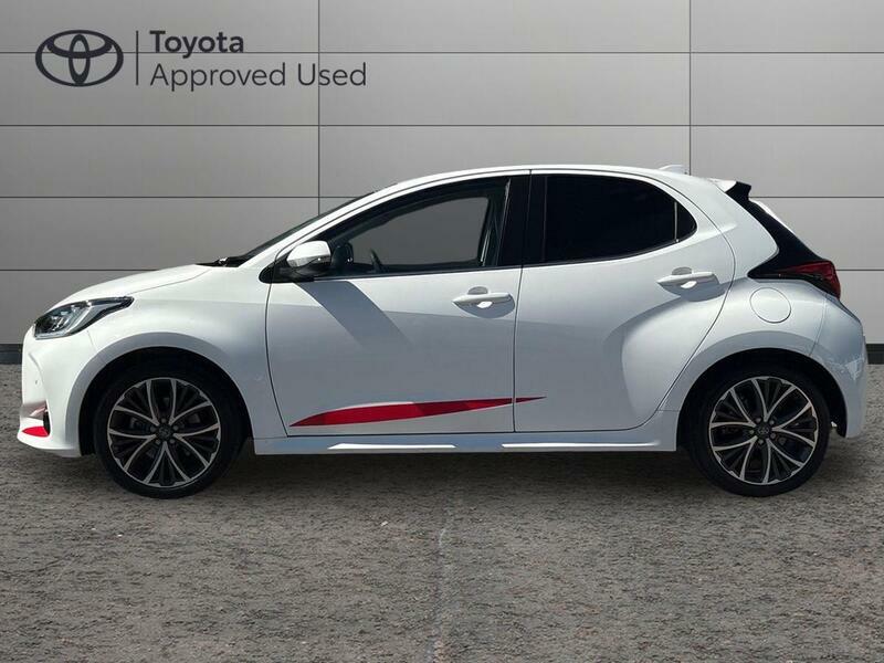 Toyota Yaris 1.5 Vvt-h Excel Hatchback Hybrid E-cvt DN72XGX White #6