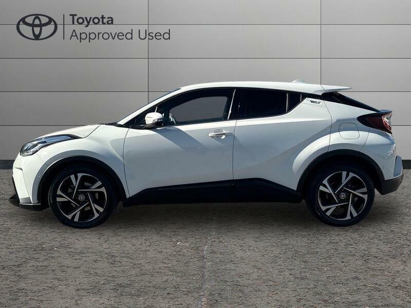 Toyota C-Hr 1.8 Vvt-h Gpf Design Suv Hybrid Cvt Eur LY23GGV White #6