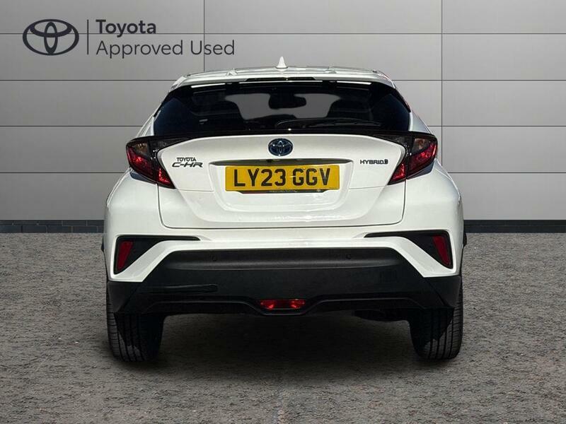 Toyota C-Hr 1.8 Vvt-h Gpf Design Suv Hybrid Cvt Eur LY23GGV White #4