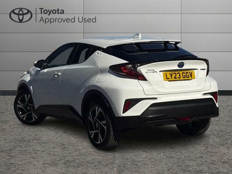 Toyota C-Hr 1.8 Vvt-h Gpf Design Suv Hybrid Cvt Eur LY23GGV White #5