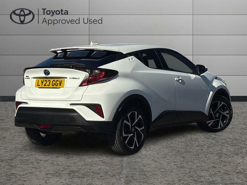 Toyota C-Hr 1.8 Vvt-h Gpf Design Suv Hybrid Cvt Eur LY23GGV White #3