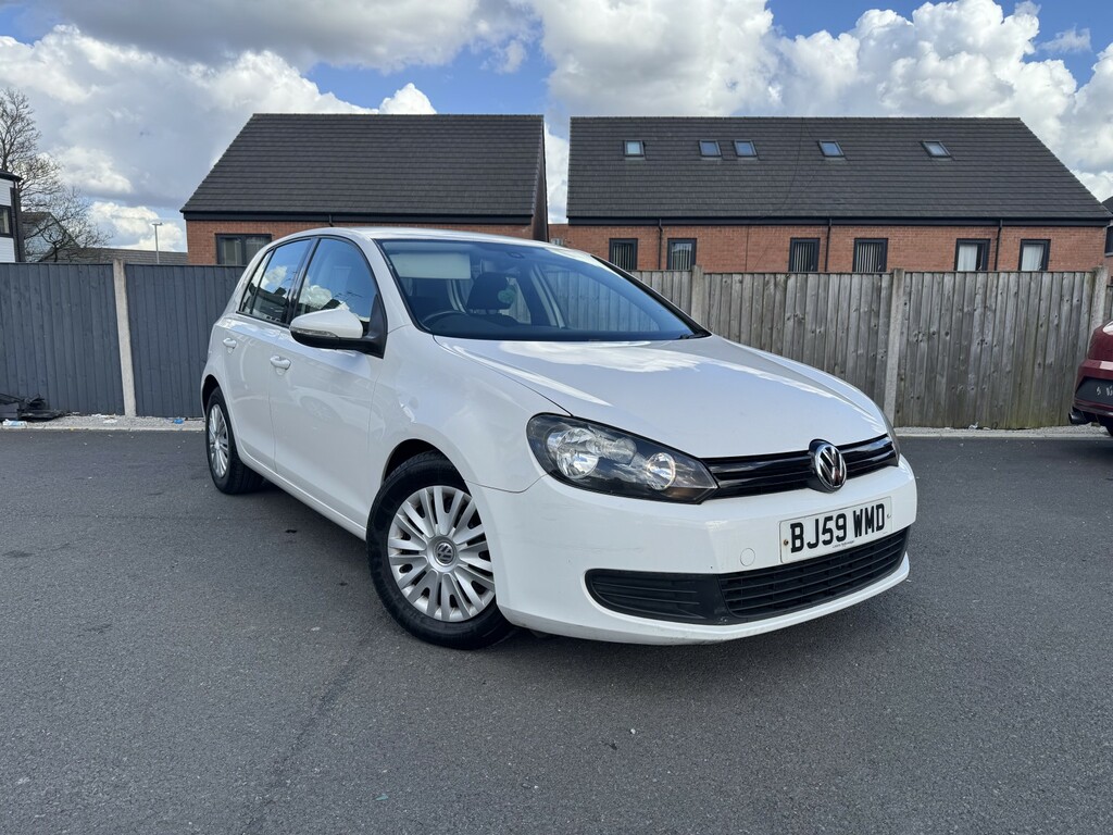 Volkswagen Golf 1.6 Tdi S 2009 White #2