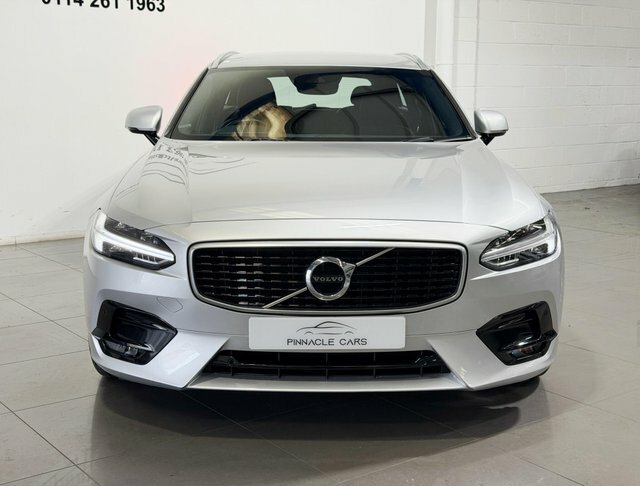Volvo V90 2019 2.0 D4 R-design Euro 6 Ss FX68GKJ Silver #2