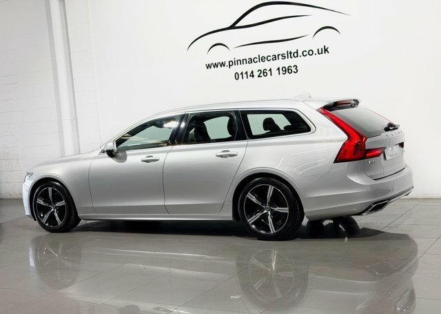 Volvo V90 2019 2.0 D4 R-design Euro 6 Ss FX68GKJ Silver #6