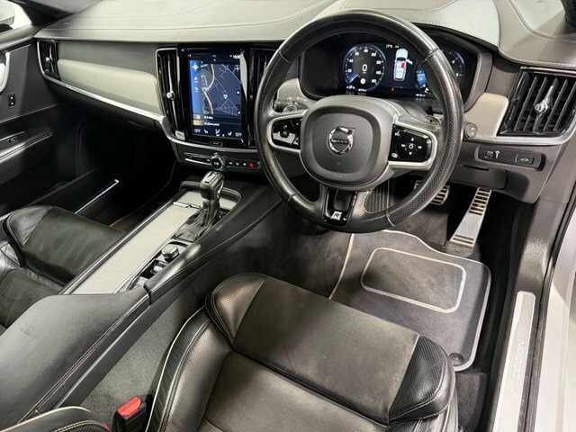 Volvo V90 2019 2.0 D4 R-design Euro 6 Ss FX68GKJ Silver #3