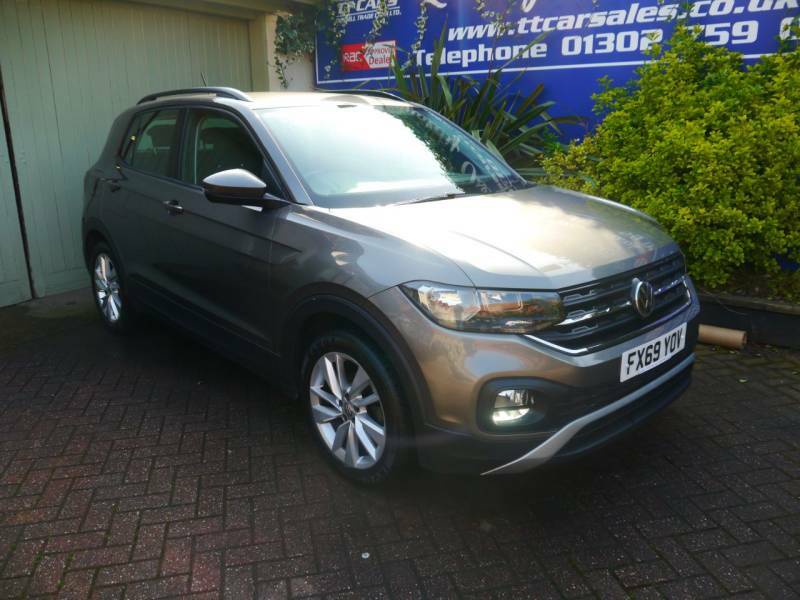 Volkswagen T-Cross 1.0 Tsi 115 Se Low Mileage - 2019 69 Grey