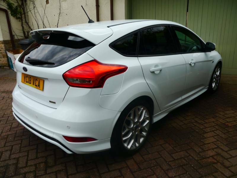 Ford Focus 1.0 Ecoboost 140 St-line Navigation - 2018 18 YC18VCA White #6