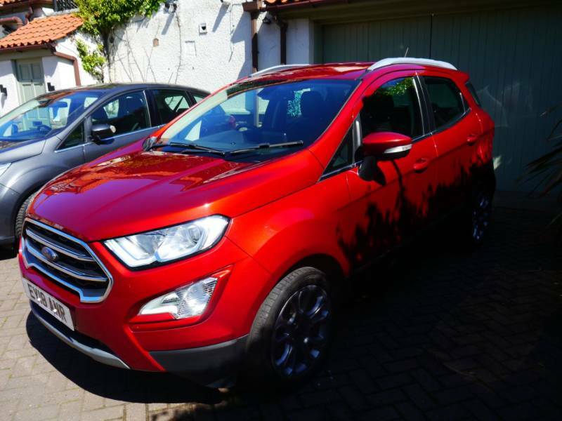 Ford Ecosport 1.0 Ecoboost 125 Titanium - 2018 18 EY18ANR Red #3