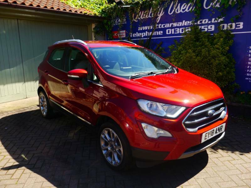 Ford Ecosport 1.0 Ecoboost 125 Titanium - 2018 18 Red
