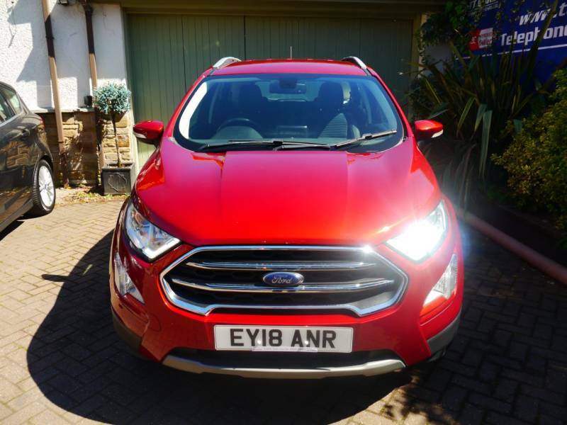 Ford Ecosport 1.0 Ecoboost 125 Titanium - 2018 18 EY18ANR Red #2