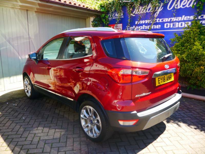 Ford Ecosport 1.0 Ecoboost 125 Titanium - 2018 18 EY18ANR Red #4