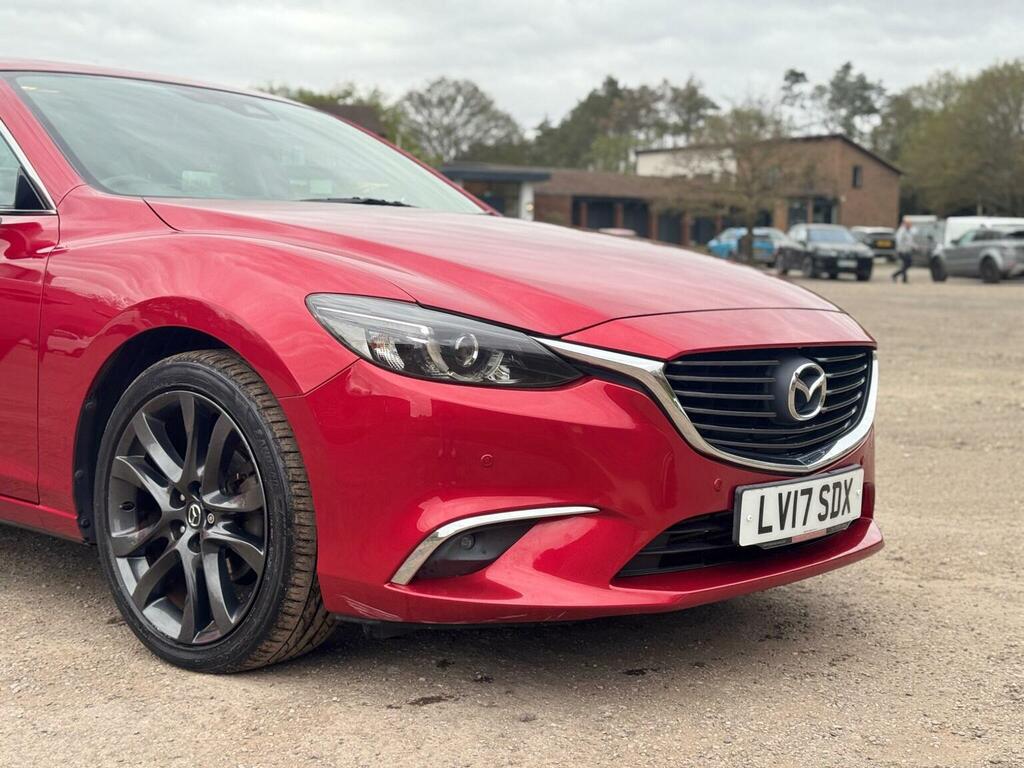 Mazda 6 2.2 Skyactiv-d Sport Nav Euro 6 Ss LV17SDX Red #5