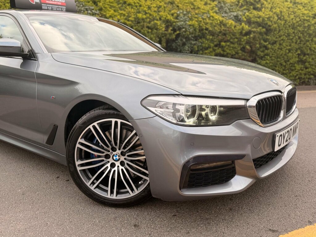 BMW 5 Series 3.0 530D M Sport Euro 6 Ss OY20NWP Blue #6