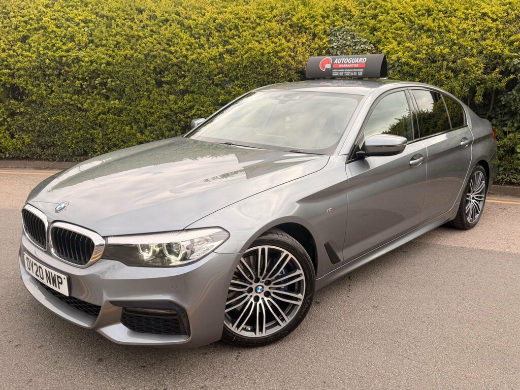 BMW 5 Series 3.0 530D M Sport Euro 6 Ss OY20NWP Blue #3