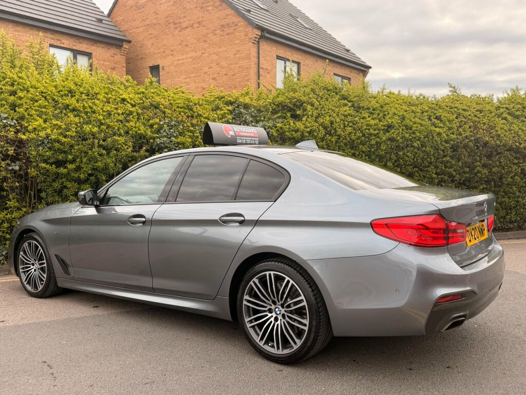 BMW 5 Series 3.0 530D M Sport Euro 6 Ss OY20NWP Blue #4